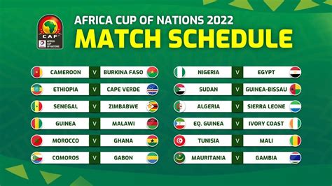 afcon matches